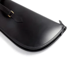 Bridle Leather Slip - Sheepskin Lined In Dark Brown