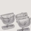 Cartridge Bag Cufflinks In Silver