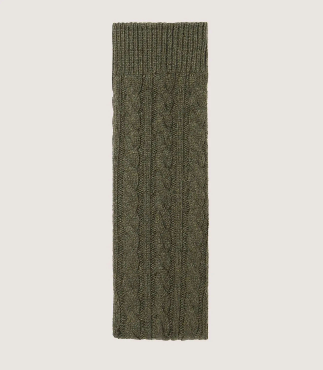 Cashmere Cable Knit Socks