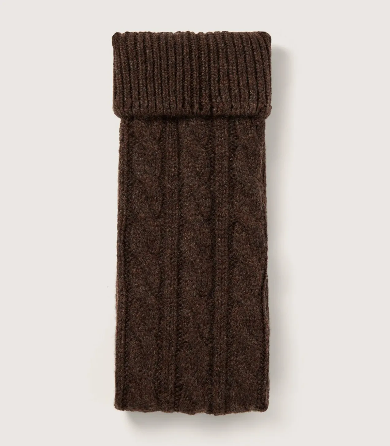 Cashmere Cable Knit Socks