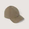 Cotton Baseball Cap In Dark Olive