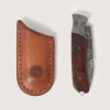 Falcon Folding Knife With Damascus Blade
