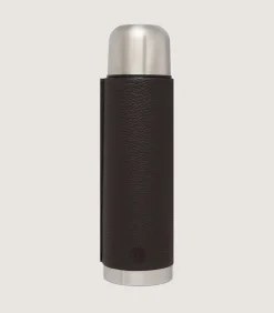 Leather Covered Steel Thermos