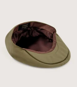 Litton Short Peak Ventile Cap In Bronze Green
