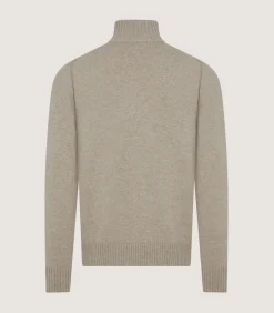 Men'S Cashmere Quarter Zip Sweater