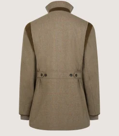 Men'S Cashmere Tweed Raglan Field Coat