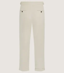 Men'S Double Buckle Cord Trousers