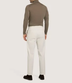Men'S Extra Fine Worsted Cashmere Seamless Turtleneck