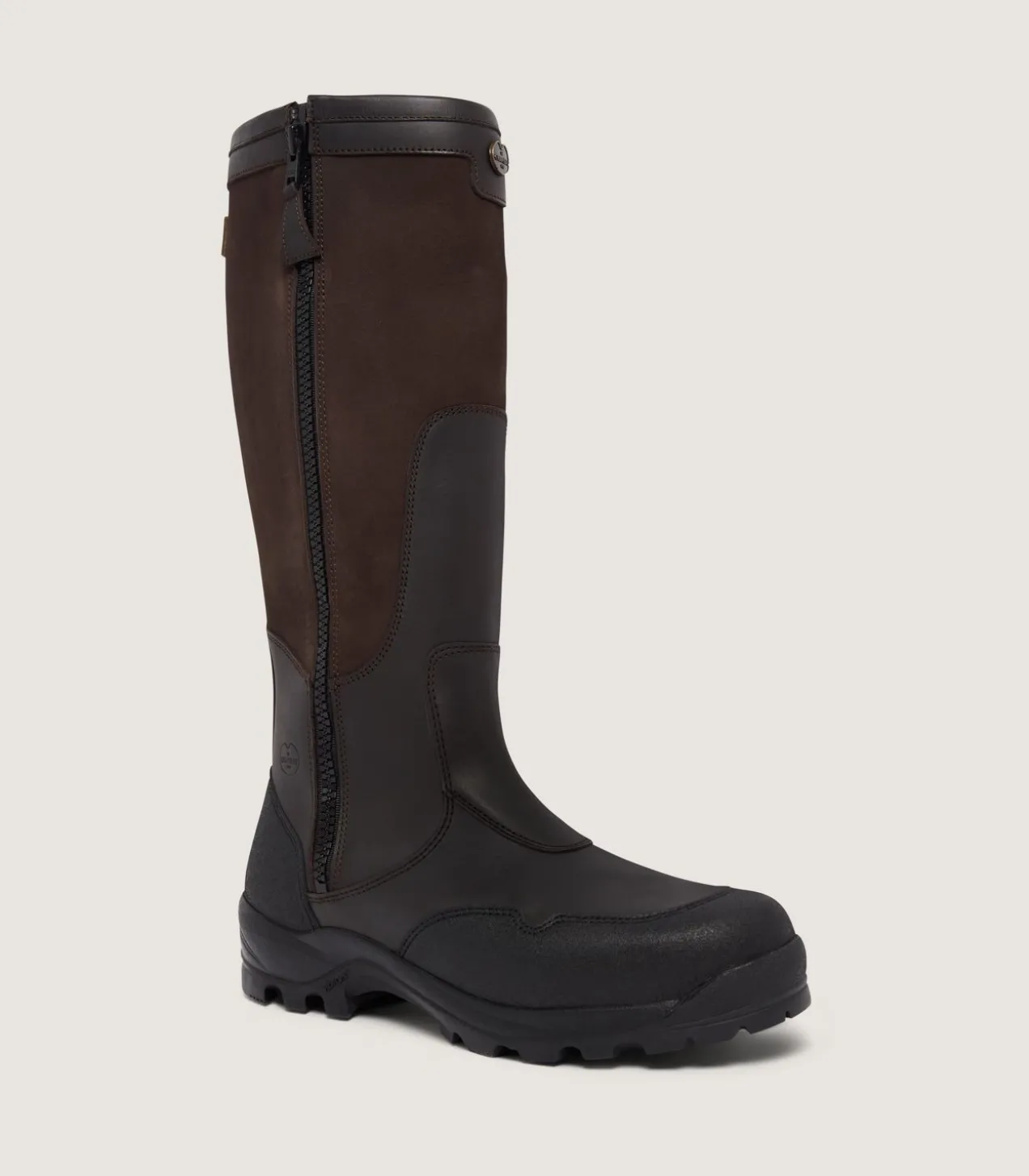Men'S Le Chameau Turenne Fourree In Dark Brown