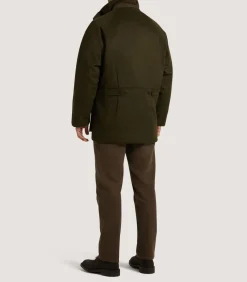 Men'S Loden Raglan Field Coat