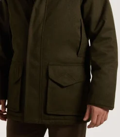 Men'S Loden Raglan Field Coat