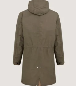 Men'S Ridge Parka Jacket In Tobacco