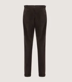 Men'S Side Buckle Trouser In Ebony