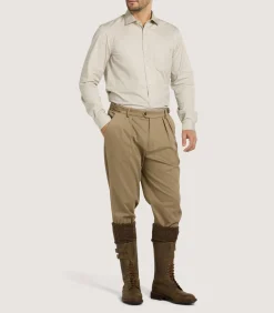 Men'S Summer Breeks In Dark Taupe