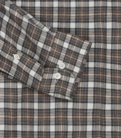 Men'S Tartan Double Pocket Shirt