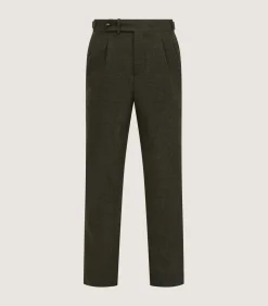 Men'S Technical Tweed Two Pleat Sporting Trousers In Strathbeg