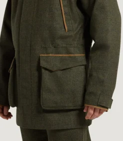 Men'S Technical Tweed Yorkshire Field Coat In Strathbeg