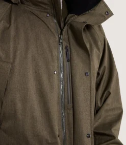 Men'S Technical Yorkshire Field Coat In Drab