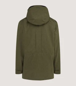 Men'S Technical Yorkshire Field Coat In Moss Green