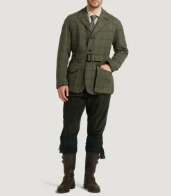 Men'S Tweed Norfolk Jacket In Rannoch