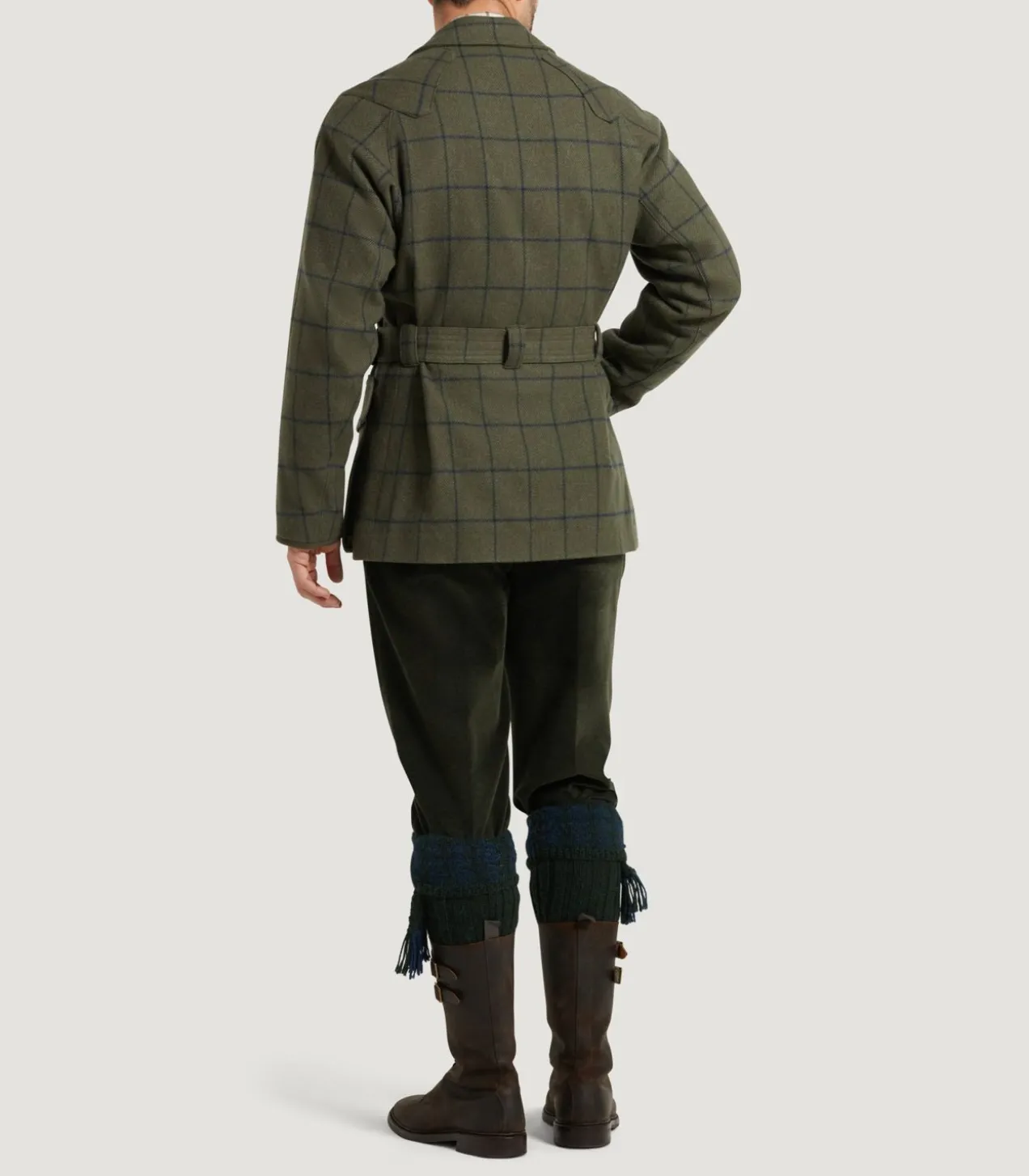 Men'S Tweed Norfolk Jacket In Rannoch