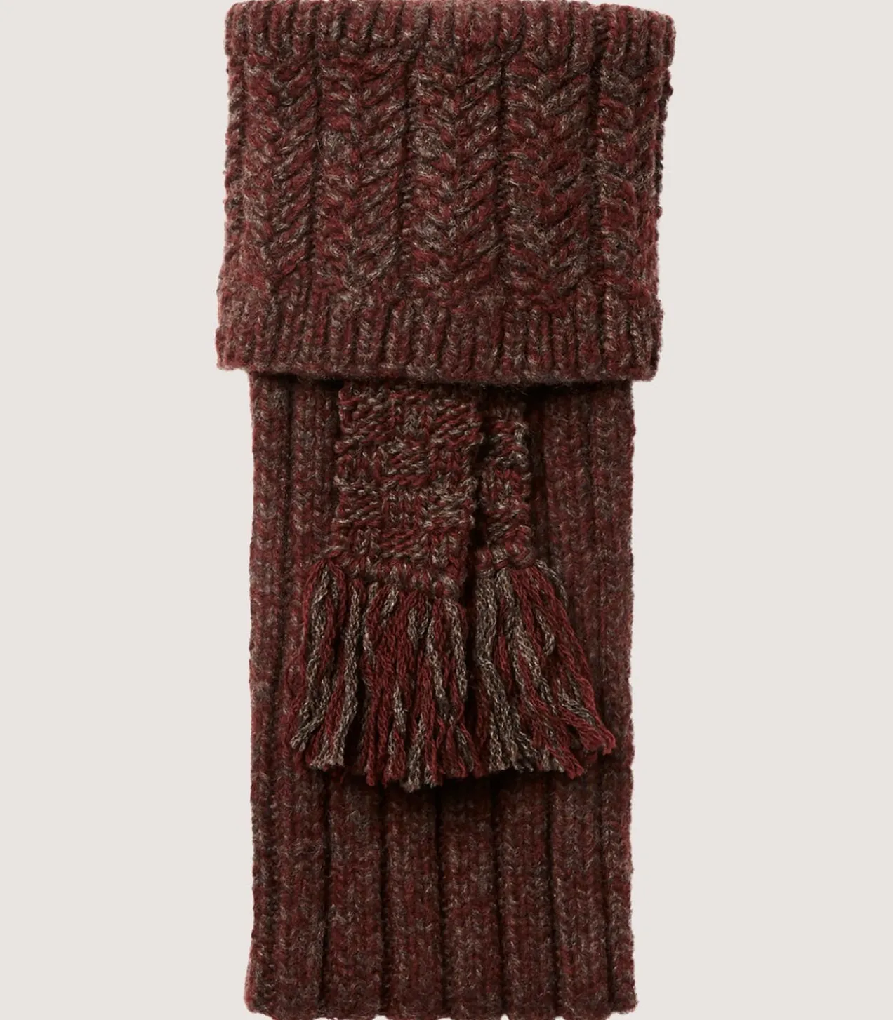 Pendower Cashmere Field Sock In Bracken