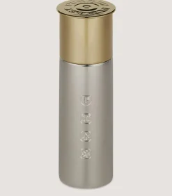 Pewter Cartridge Flask In Steel