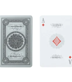 Purdey Engraved Playing Cards In Silver