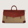 Side-By-Side Weekend Bag In Moss Green