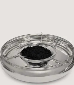 Silver Caviar Dish In Silver