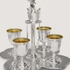 Silver Egg Set In Silver