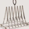 Silver Toast Rack In Silver