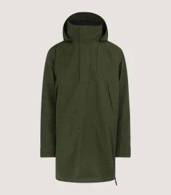 Unisex Technical Atholl Smock In Rifle Green