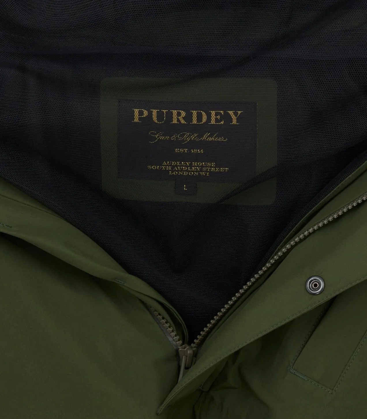 Unisex Technical Atholl Smock In Rifle Green