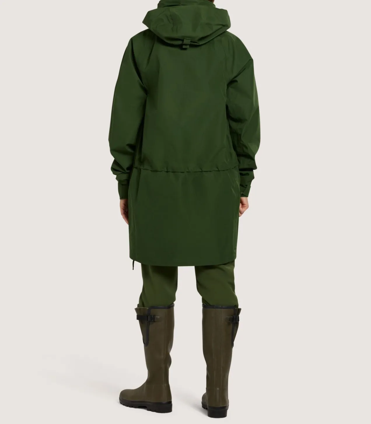 Unisex Technical Atholl Smock In Rifle Green