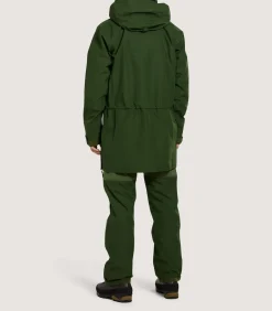 Unisex Technical Atholl Smock In Rifle Green