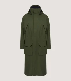 Unisex Technical Vatersay Sporting Cape In Rifle Green