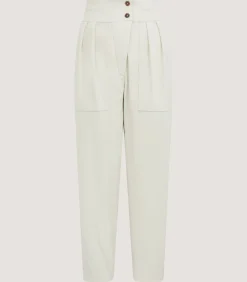 Women'S Brushed Cotton Twill Paddock Trousers In Stone