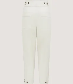 Women'S Brushed Cotton Twill Paddock Trousers In Stone