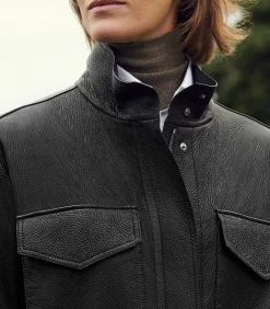 Women'S Deerskin Field Jacket