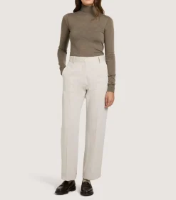 Women'S Extra Fine Worsted Cashmere Turtleneck