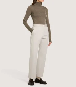 Women'S Extra Fine Worsted Cashmere Turtleneck