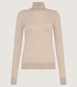 Women'S Extra Fine Worsted Cashmere Turtleneck