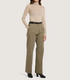 Women'S Extra Fine Worsted Cashmere Turtleneck