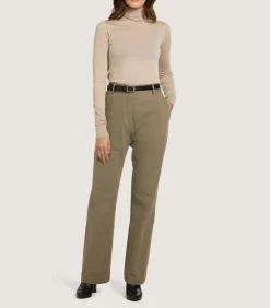 Women'S Extra Fine Worsted Cashmere Turtleneck