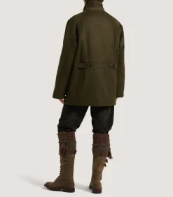 Women'S Loden Raglan Field Coat