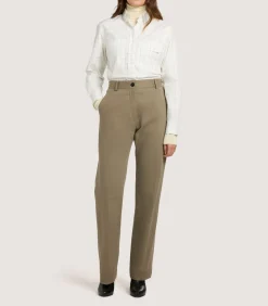 Women'S Sage Double Pocket Shirt