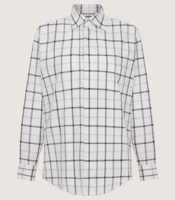 Women'S Summer Sporting Windowpane Shirt