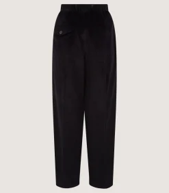 Women'S Triple Pleat Trouser In Black