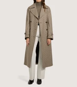 Women'S Walnut Hanover Trench Coat